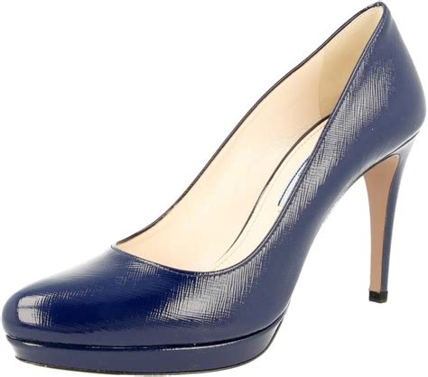 Prada Women's 1IP079 Saffiano Leather Pumps/Heels.